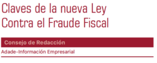 Claves De La Nueva Ley Contra El Fraude Fiscal